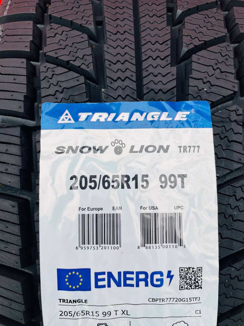 зимние шины  TRIANGLE 205/65R15 (TR777) 99T от официального дилера ЗАВОДОВ ШИН 