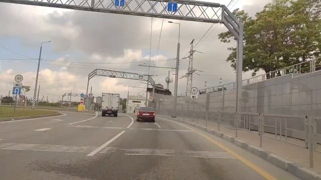 14.06.23 Новороссийск Ж.Д. - Геленджик, Дивноморск, Джанхот теперь без безумных пробок ???