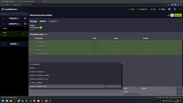 How to set up permissions and ranks on your Minecraft server using LuckPerms