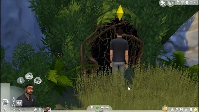 КАК ОТКРЫТЬ СЕКРЕТНУЮ ЛОКАЦИЮ ОТШЕЛЬНИКА В THE SIMS 4 В ПОХОД