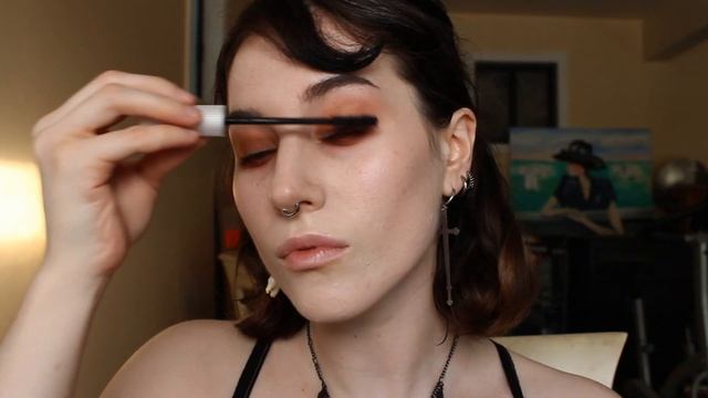 casual vampire makeup