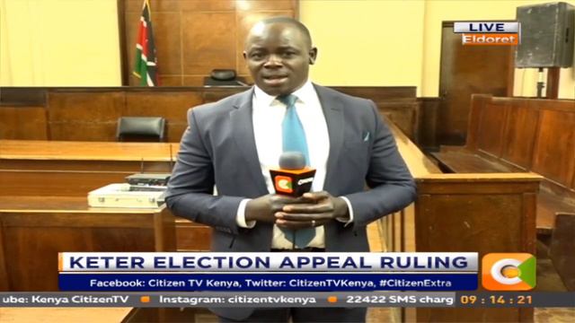 Nandi Hills MP Alfred Keter to know his fate on Wednesday #CitizenExtra