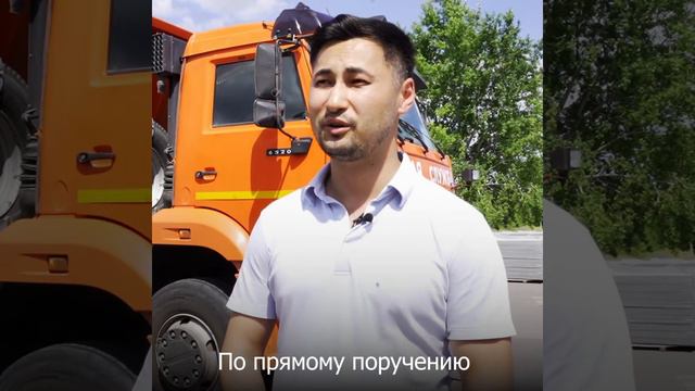 Строительный груз из Калмыкии прибыл в Луганск