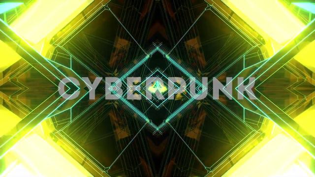 4K Cyberpunk Animated Background 4