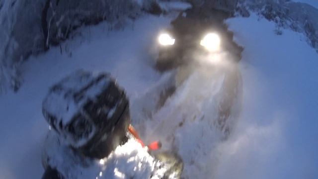 ATV прогулка по снежной Сукко