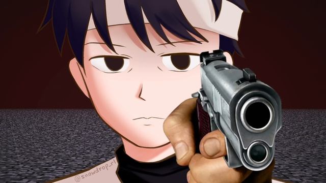 Stuck on the Nether roof [Minecraft manhunt 4v1]