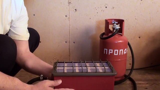 Газовый баллон для рыбалки зимой в палатке.