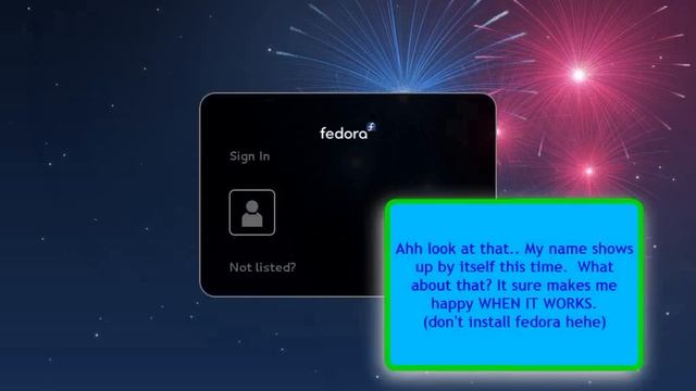 Fedora 17 installation demo, Part 1 of 2