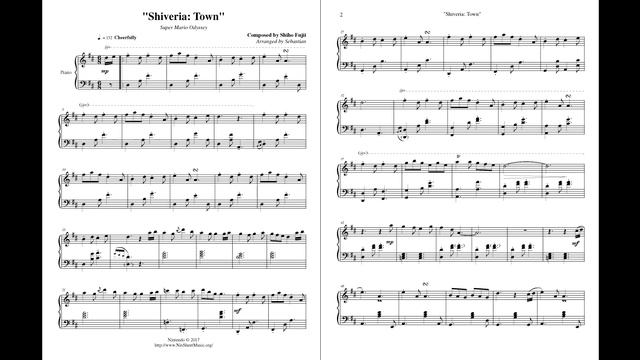 Shiveria Town - Mario Odyssey ~ Violin Cover