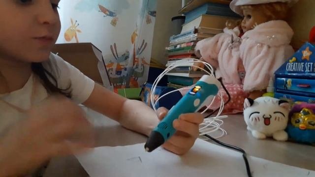 Треугольник на 3D ручке3D PEN!
