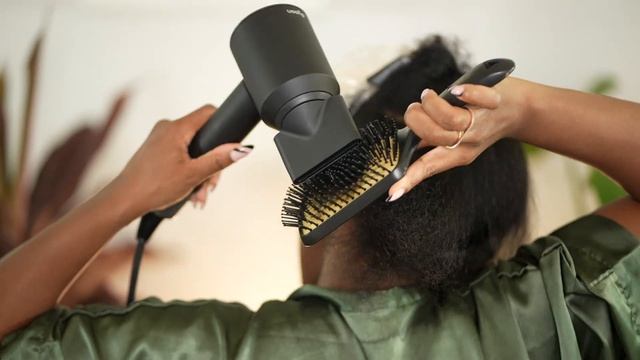DYSON Supersonic BLOWOUT ROUTINE for SMOOTH SHINY HAIR | 10 TIPS | SILK PRESS Natural Hair