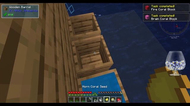 Minecraft: Seaopolis 1.16.5. Остров посреди нихрена в воде, часть 3
