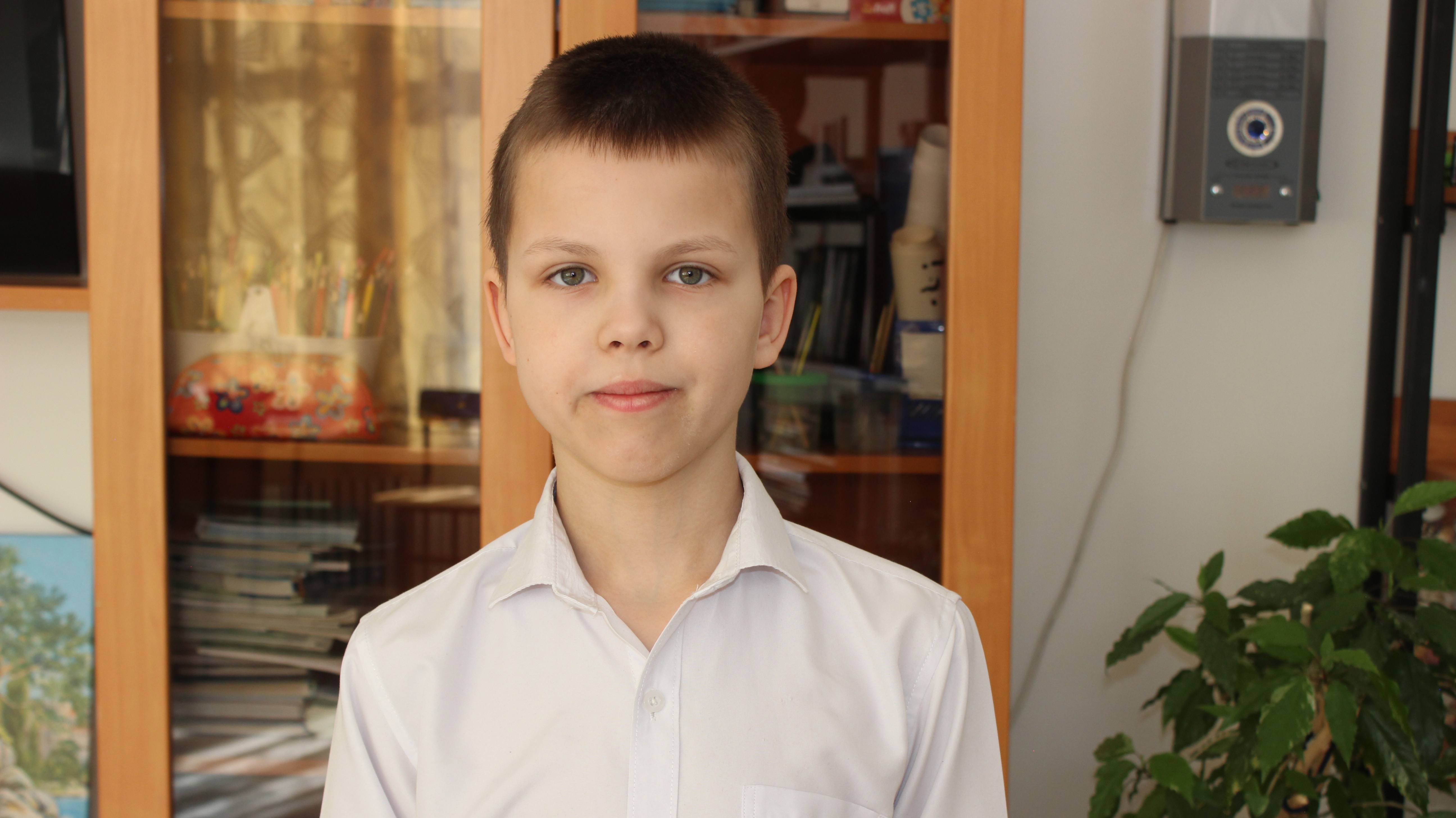 Сергей, 10 лет (видео-анкета)