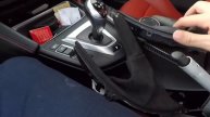 BMW M4 handbrake UPGRADE to CARBON/ALCANTARA