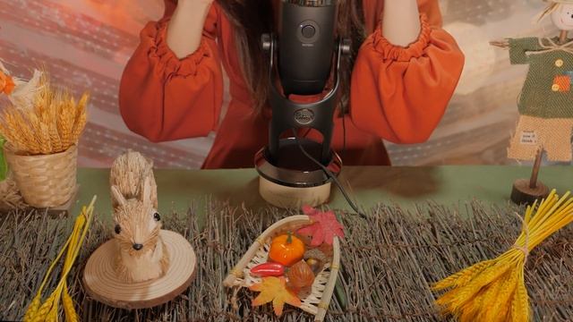 ASMR 500살 엉뚱마녀의 가을소품 팅글가게?(바스락 소리,포근해서 잠이와요)Autumn Tingle Shop of a 500-year-old Witch(Eng sub)