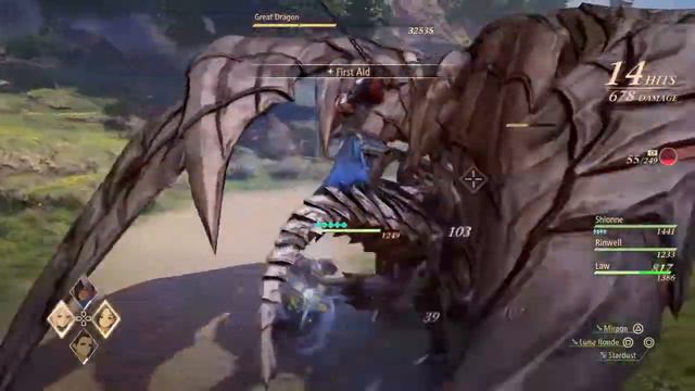 Tales of Arise Great Dragon Sudden Appear!