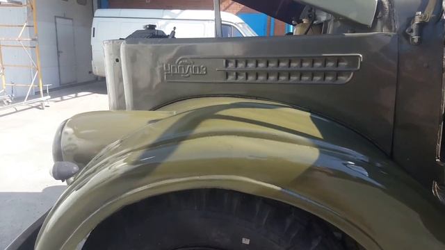 Уралец Киргиз Захар - или УралЗИС - 355М. двухосный грузовой автомобиль советского времени.