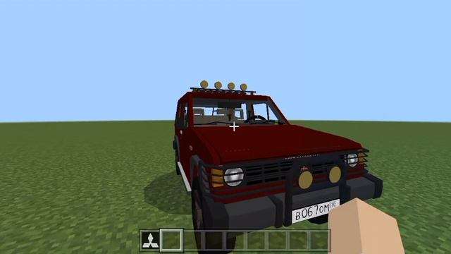 МОД НА МИТСУБИСИ ПАДЖЕРО 1984 ГОДА ДЛЯ MINECRAFT PE | МОД НА ТРАНСПОРТ ДЛЯ MINECRAFT BEDROCK EDITIO