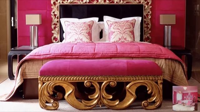 Насыщенный розовый цвет в интерьере