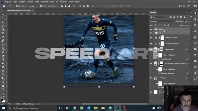 COMO CRIAR UM BACKGROUND INCRÍVEL PARA SUA ARTE - TUTORIAL PHOTOSHOP