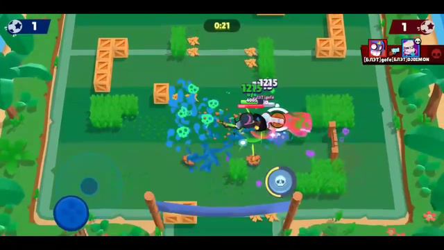 Помог другу апнуть 8500 трофеев в Brawl Stars