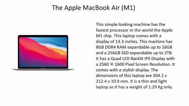 Apple MacBook Air M1