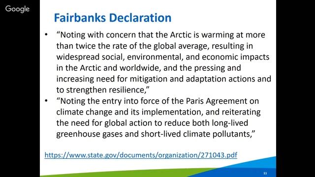 ICCI/CPC: Arctic Council Ministerial and the Future of the Arctic Under the Paris Agreement