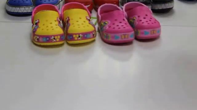 Сабо Crocs C огоньками