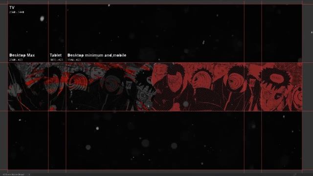 「SPEEDART ?」Tobi/Obito Naruto BANNER [YOUTUBE/TWITTER] in PHOTOSHOP! | diablo