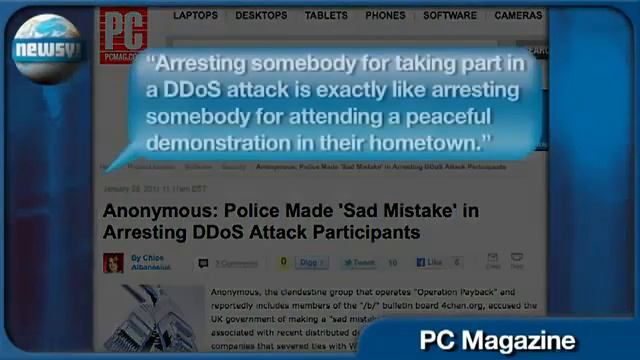 UK POLICE ARREST 5 ANONYMOUS HACKERS!  PSN down APRIL/May 2011 ERROR CODE 80710A06