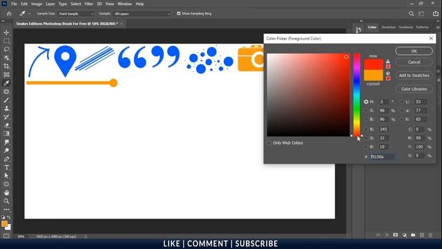 Snakes Editions Photoshop Brush Free Download