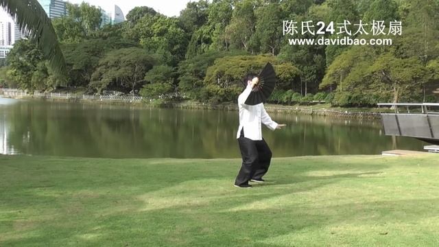 Chen-Style Tai Chi Fan 24 Form (陈氏24式太极扇)