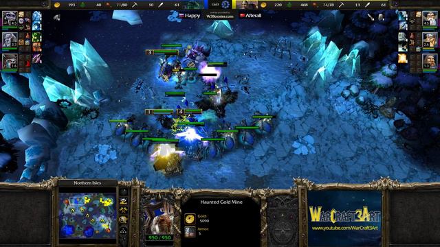Happy(UD) vs Fortitude(HU) - Warcraft 3: Classic - RN6711