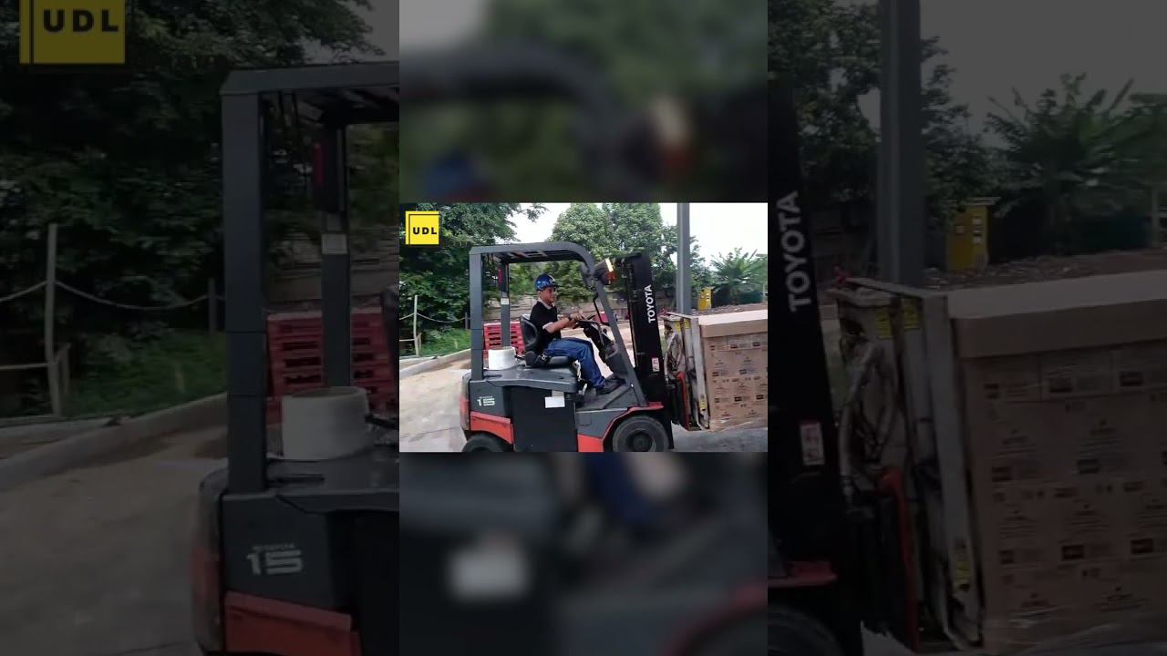 Руководство по управлению вилочным погрузчиком. Tutorial forklift push pull, PT LF beauty