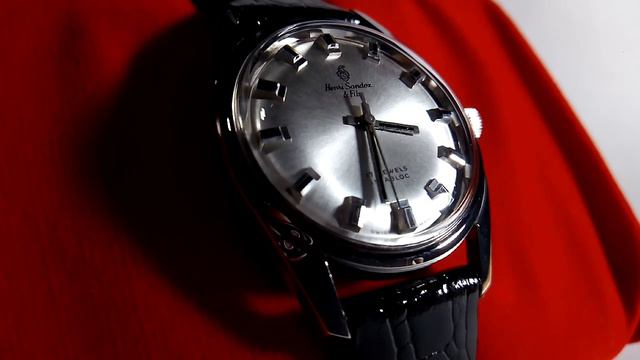 Henri Sandoz & fils, Hand wind - Mechanical Vintage Watch, 17 Jewels, Incabloc, Swiss Made, 1761Y 8