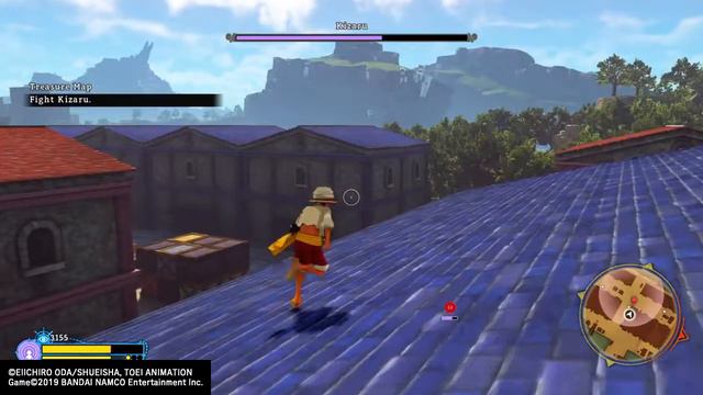 ONE PIECE WORLD SEEKER - Kizaru Boss Fight (Hard Difficulty)