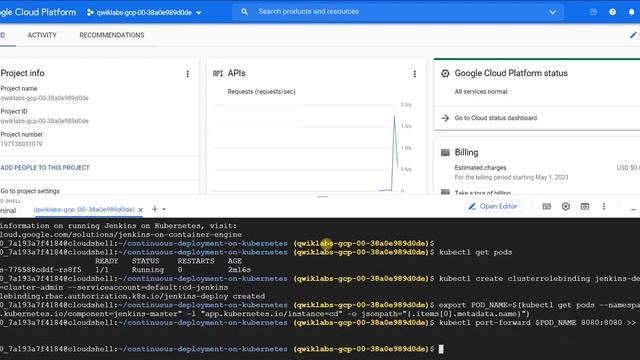 Qwiklabs: Continuous Delivery with Jenkins in Kubernetes Engine | GSP051