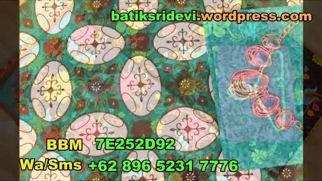 BATIK BUNGA SEPATU - Jual Kain Batik Online Murah - Sridevi Cap Tulis Printing Colet
