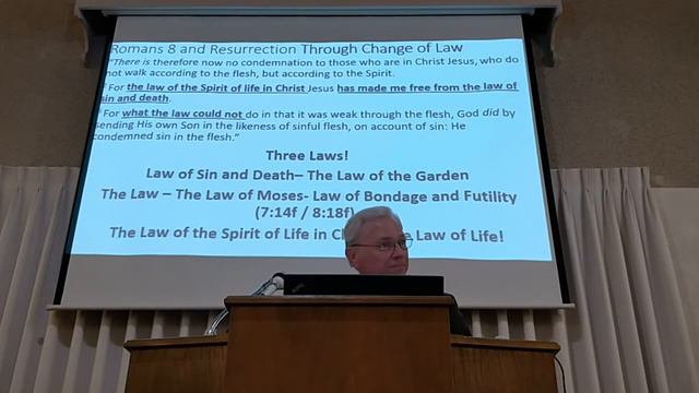 Springville Church of Christ Eschatology Lecture Day 2