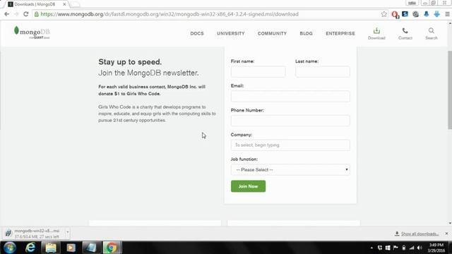 Installing MongoDB NoSql database on Windows in Urdu