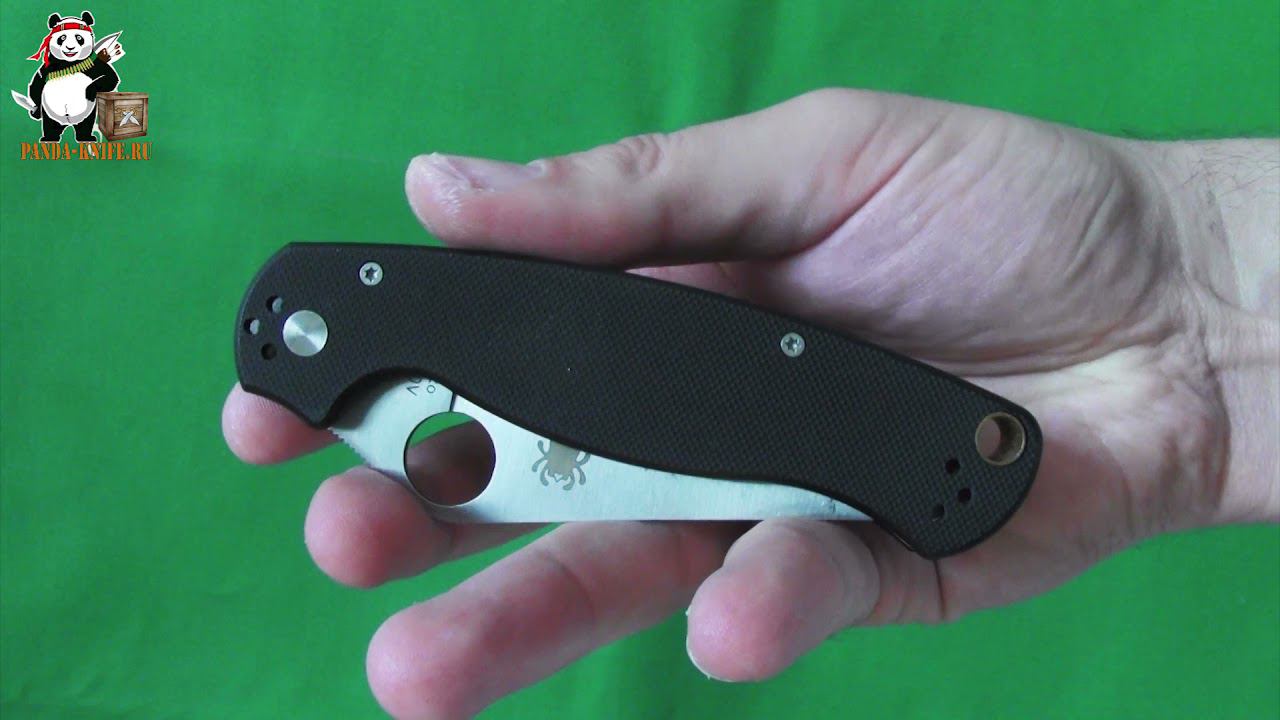 Реплика Spyderco Paramilitary на лайнерлоке - на сайте китайских ножей panda-knife.ru