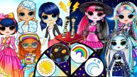 Кто получит туфли, Маринетт или Дракулаура? Девушка День VS Девушка Ночь - Идеи из бумаги DIY