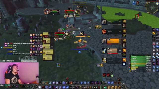 5 ROGUE COMP AMBUSHES THE LADDER IT'S TOO EASY | WoW TBC Arena