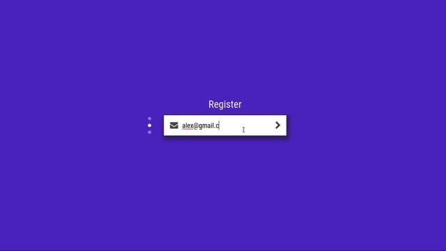 3 Animated Dynamic Web Forms [ Login | Registration | Credit Card Input ]