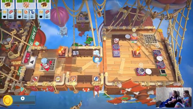 Первый раз играю в Overcooked