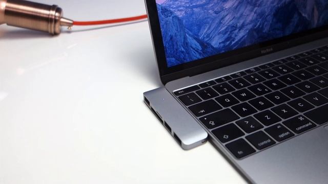 Il PROBLEM SOLVER per Macbook 12! — 2 USB C HUB by Satechi