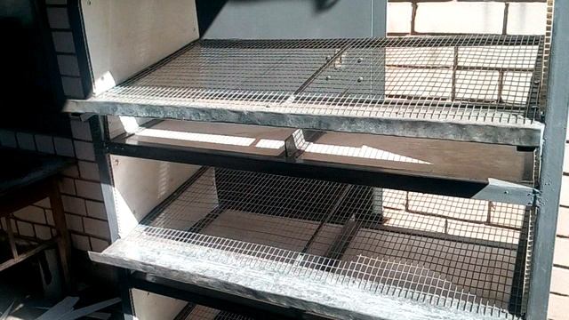 делаем клетку для перепелов