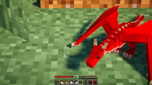 TAME and RIDE DRAGONS in Minecraft! (Ice and Fire Mod)