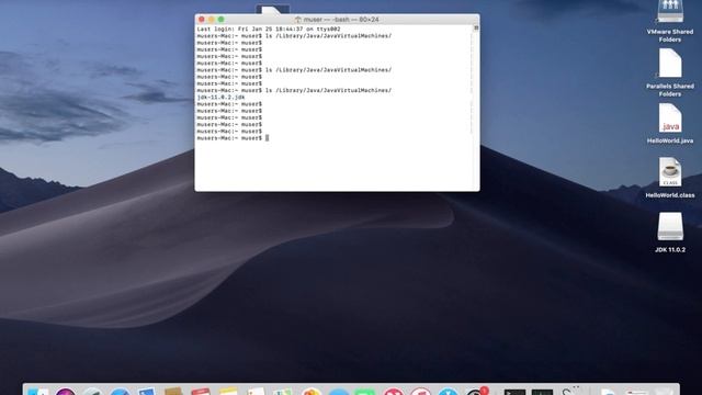 How to Install Oracle Java JDK 11 in MAC macOS Mojave - 2019