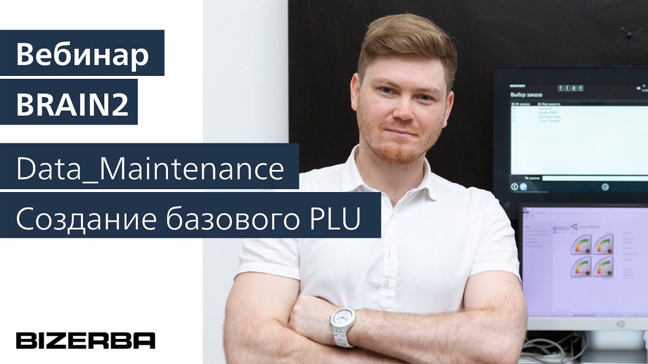 BRAIN2. Data_Maintenance. Создание базового PLU.